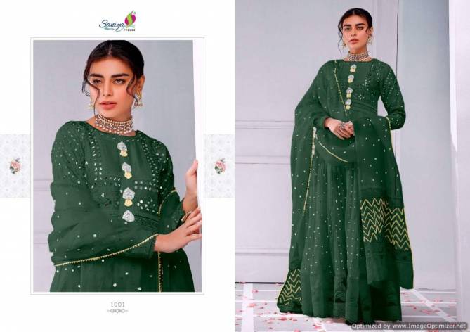 Saniya Hit Bridal Collection Heavy Georgette Festive Wear Latest Designer Salwar Kameez Collection